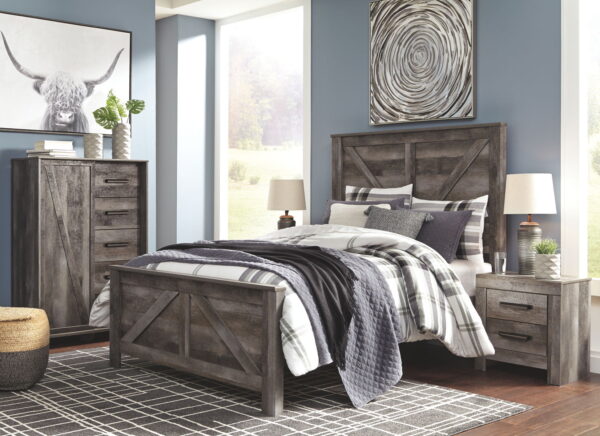 Wynnlow - Crossbuck Panel Bed - Image 6