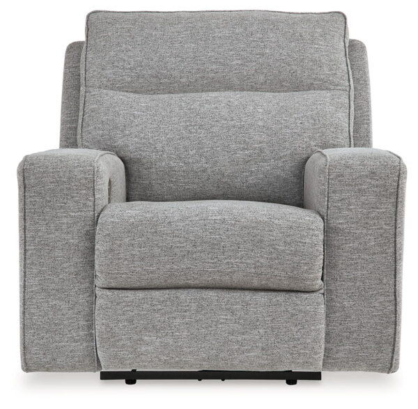 Biscoe - Pewter - Power Recliner /Adj Headrest - Image 3