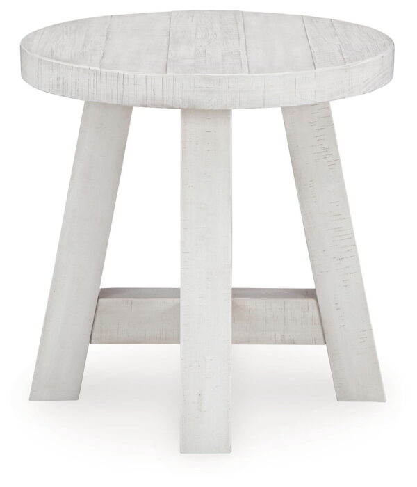 Jallison - Off White - Round End Table - Image 4