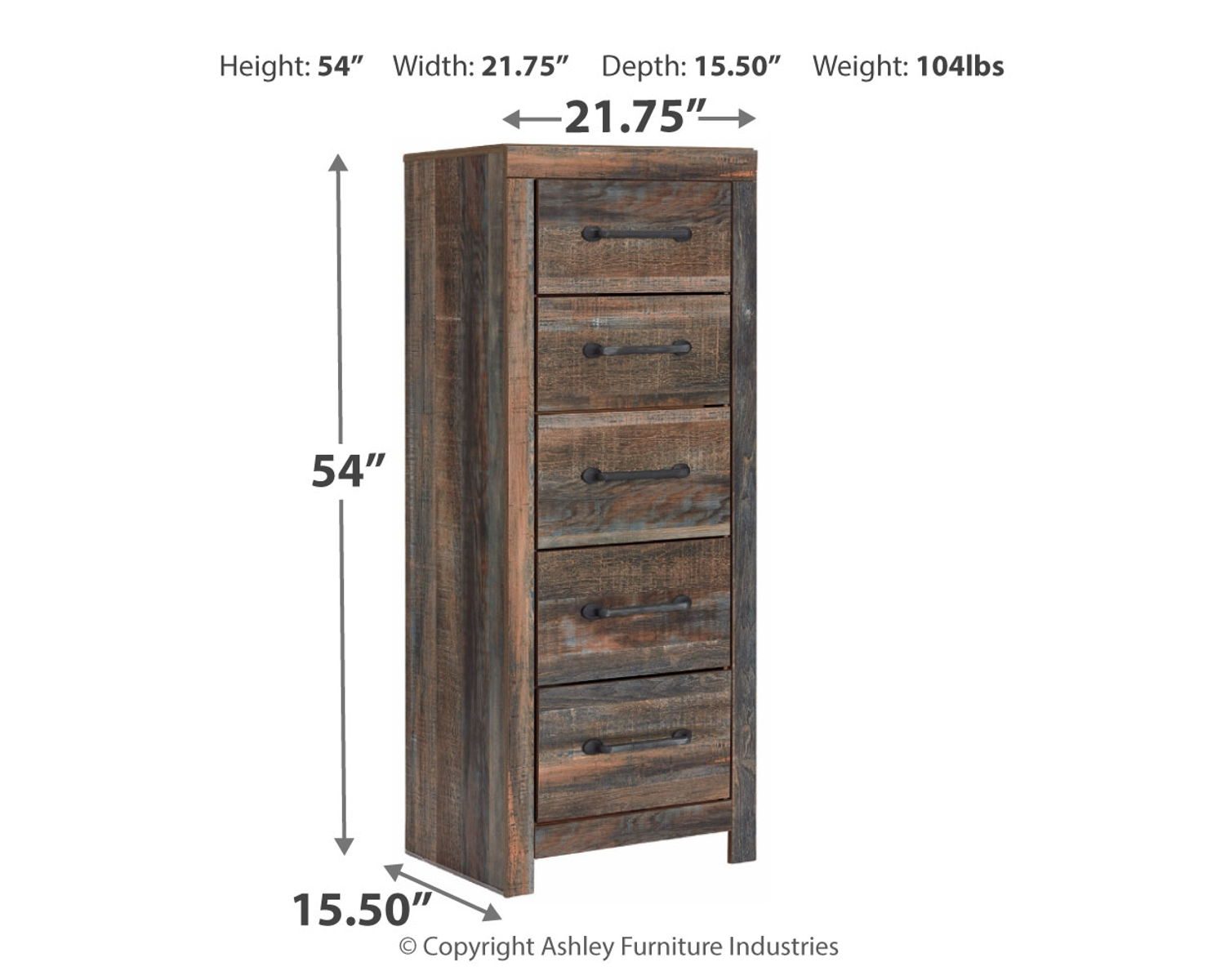 Drystan - Brown / Beige - Narrow Chest - Image 3