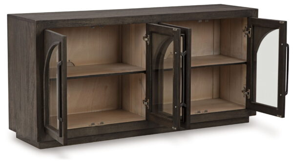Dreley - Grayish Brown - Accent Cabinet - Image 2