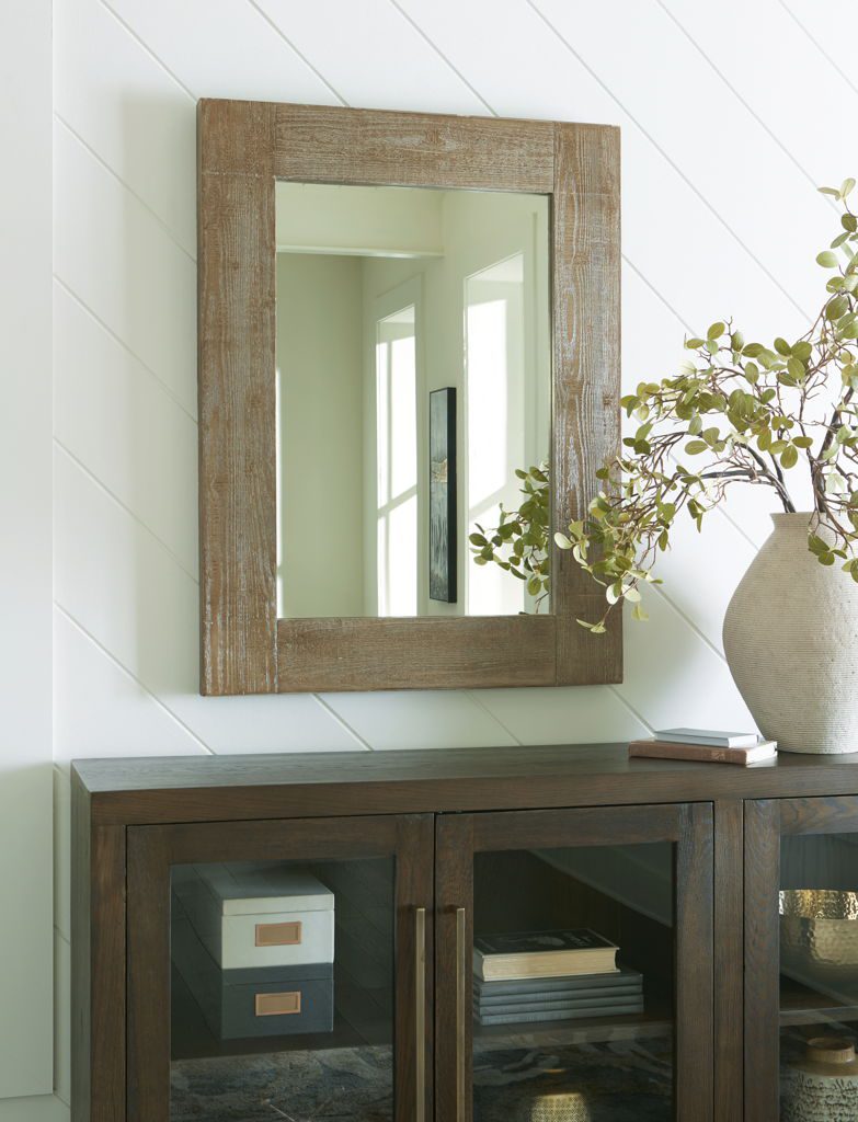 Waltleigh - Distressed Brown - Accent Mirror - Image 2
