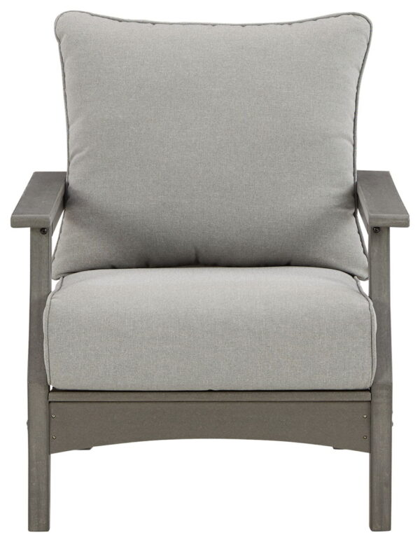Visola - Gray - Lounge Chair w/Cushion (Set of 2) - Image 3