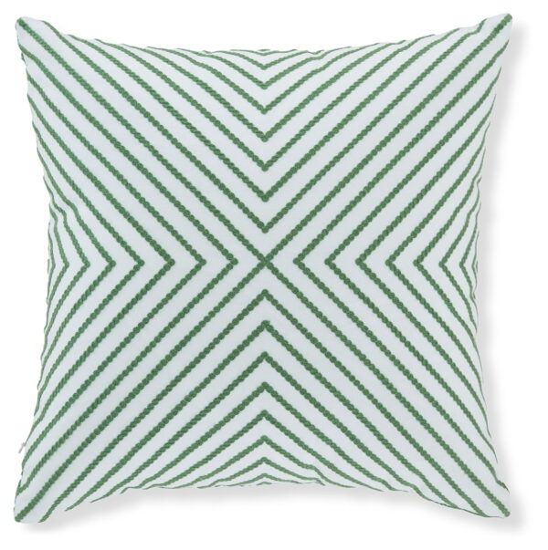 Bellvale - Green / White - Pillow - Image 3