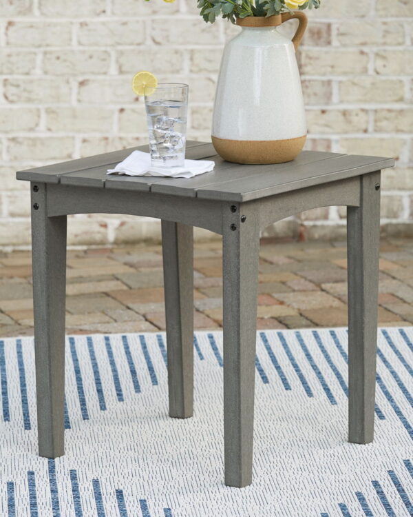 Visola - Gray - Square End Table - Image 4