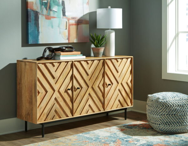 Cadewick - Natural - Accent Cabinet - Image 4