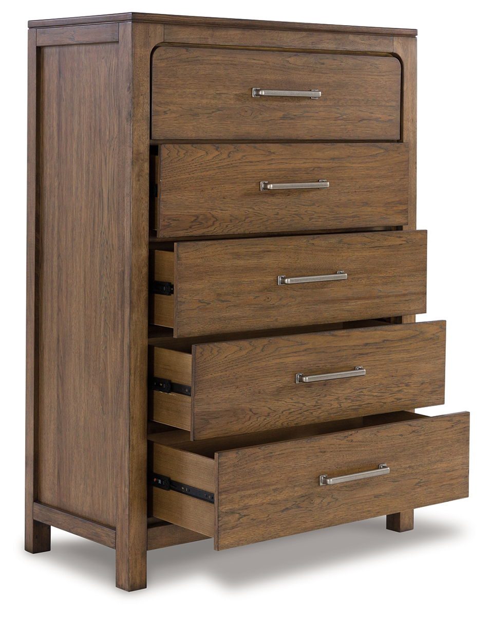 Cabalynn - Light Brown - Five Drawer Chest - Image 4