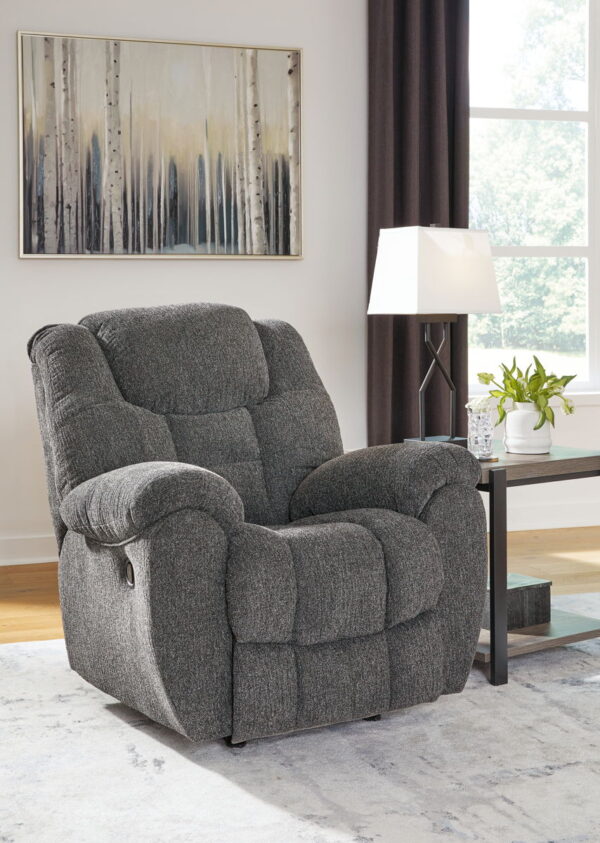 Foreside - Charcoal - Rocker Recliner - Image 4
