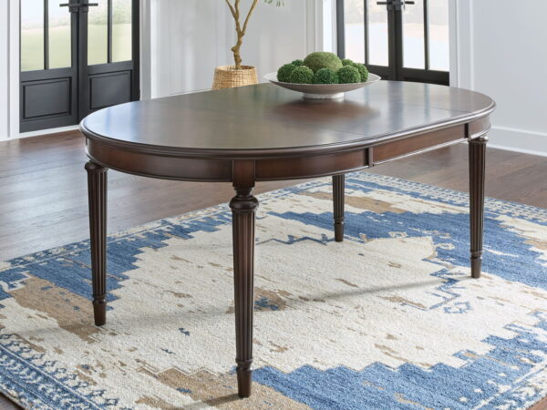 Lavinton - Brown - Oval Dining Room Extension Table - Image 2