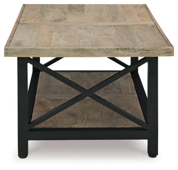 Bristenfort - Brown / Black - Rectangular Cocktail Table - Image 3