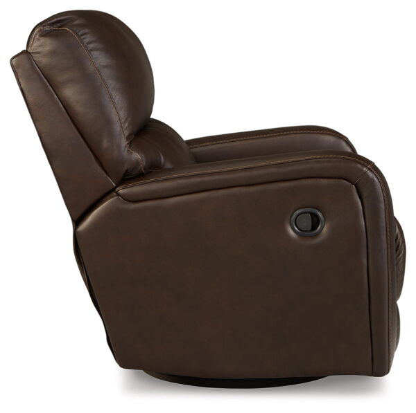 Emberla - Coffee - Swivel Glider Recliner - Image 2