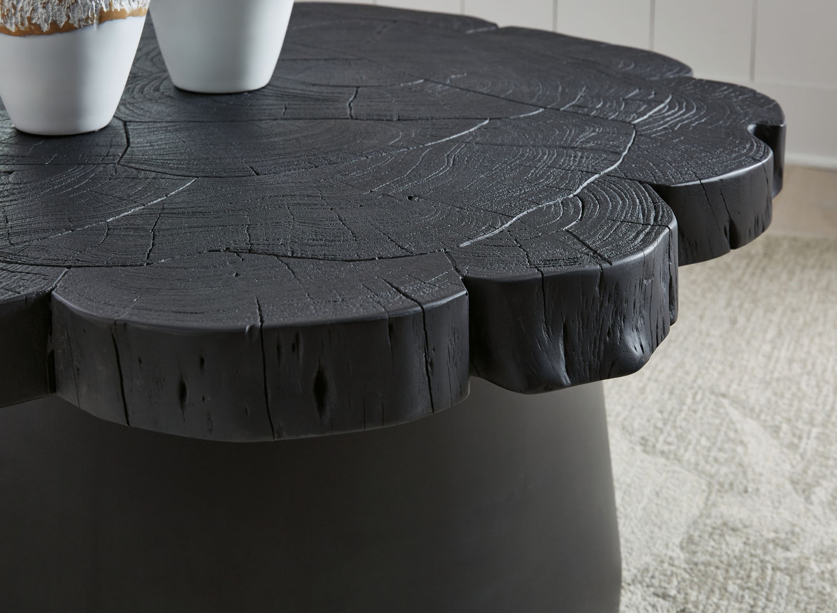 Wimbell - Black - Round Cocktail Table - Image 3