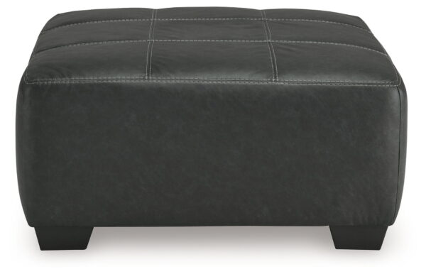 Brixley Pier - Graphite - Oversized Accent Ottoman - Image 3
