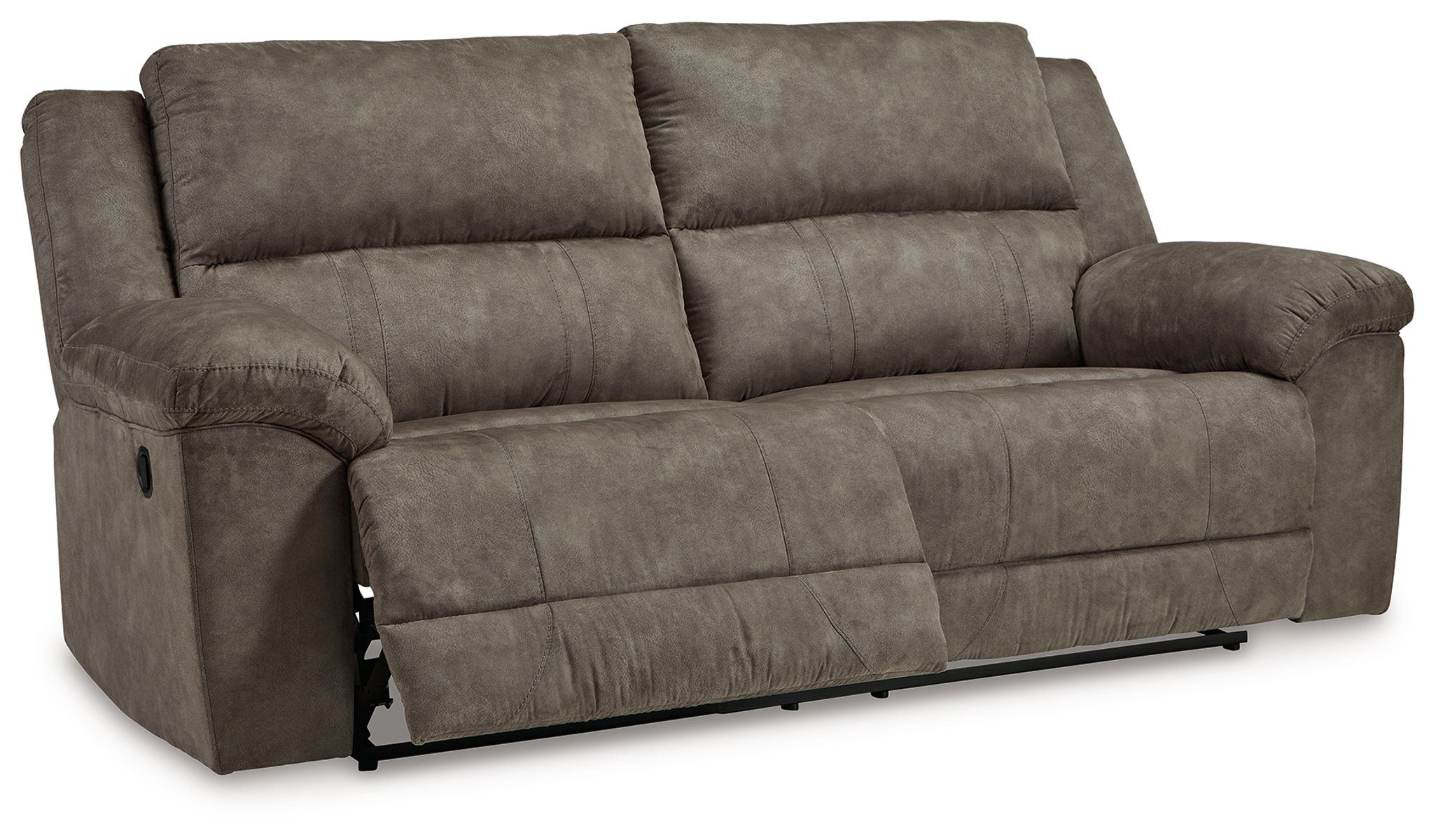 Laresview - Fossil - 2 Seat Reclining Sofa - Image 2