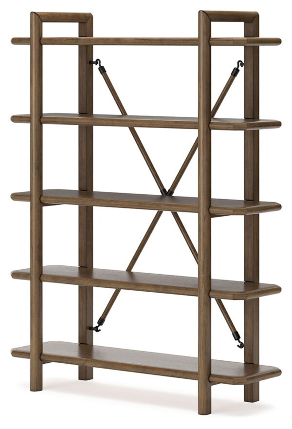 Roanhowe - Brown - Bookcase - Image 3