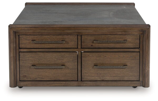Kallenny - Brown / Gray - Square Cocktail Table - Image 3