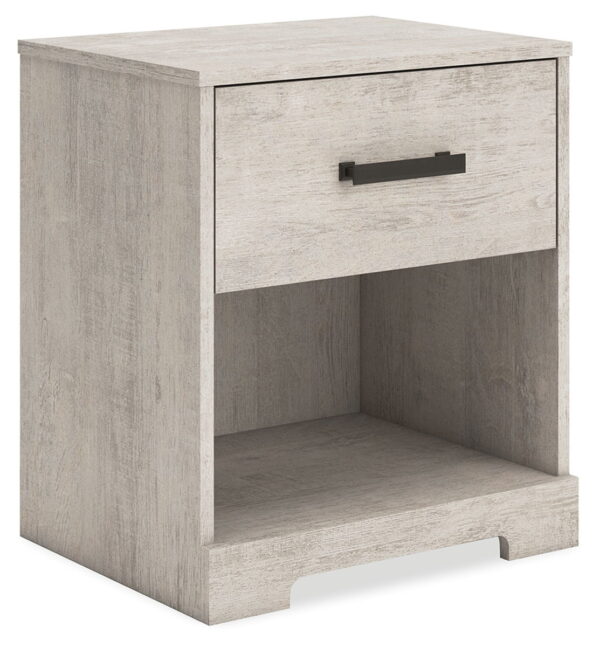 Shawburn - Gray - One Drawer Night Stand