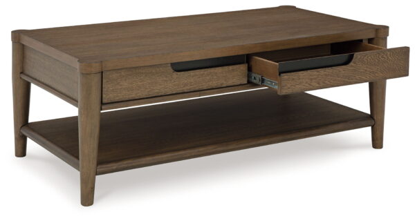 Roanhowe - Brown - Rectangular Cocktail Table - Image 2