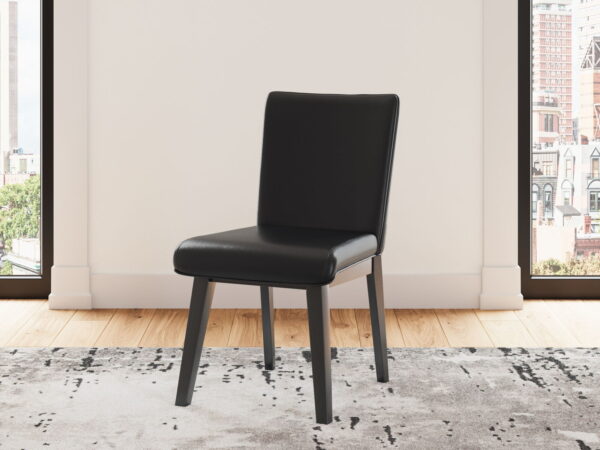 Jettaya - Black - Dining Upholstered Side Chair (Set of 2) - Image 2