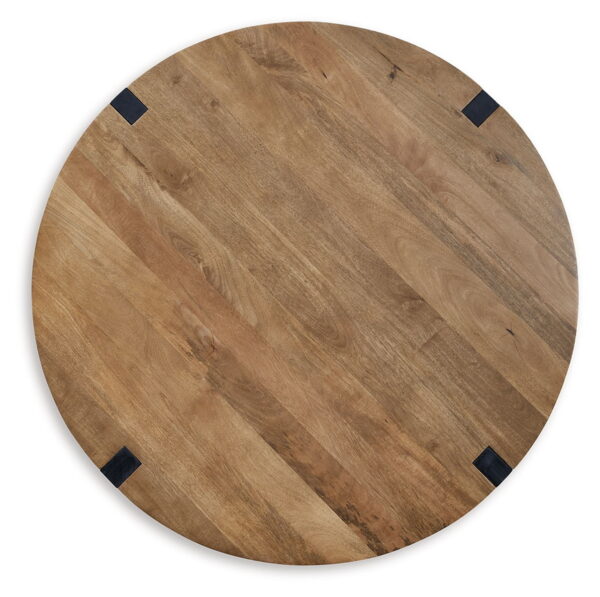 Hanneforth - Brown - Round Cocktail Table - Image 2