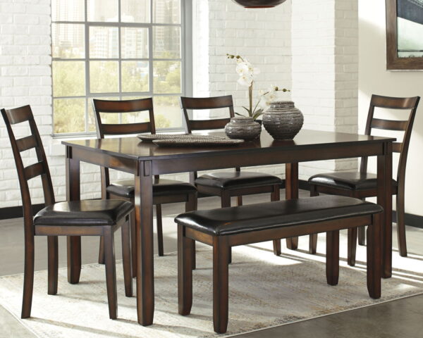 Coviar - Brown - Dining Room Table Set (Set of 6) - Image 2