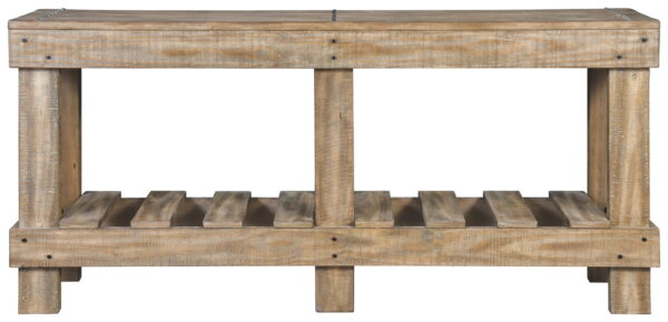 Susandeer - Brown - Console Sofa Table - Image 4