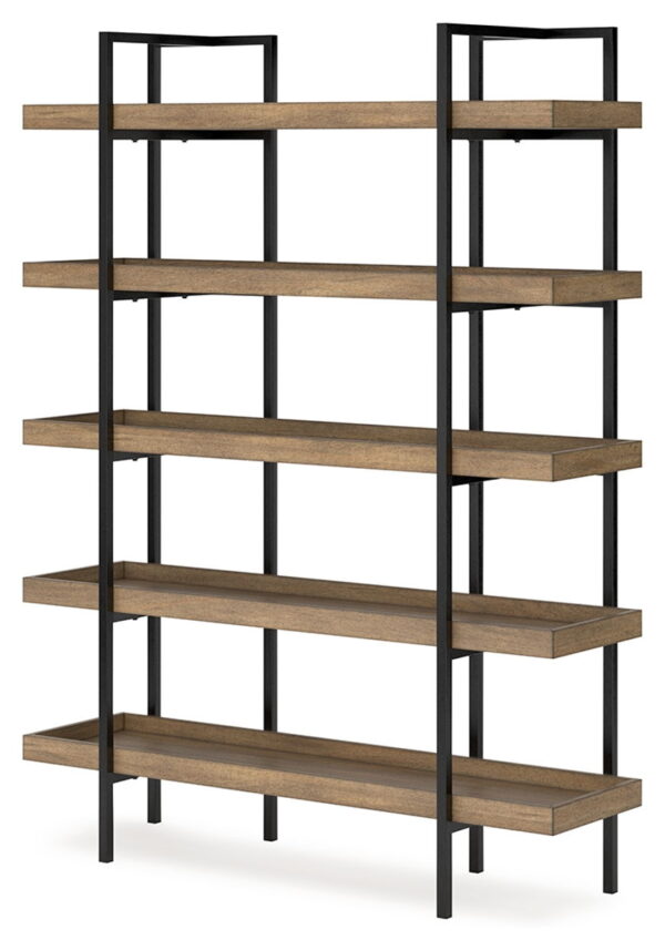 Montia - Light Brown - Bookcase - Image 4