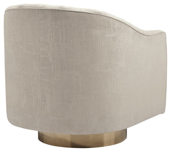 Penzlin - Pearl - Swivel Accent Chair - Image 3