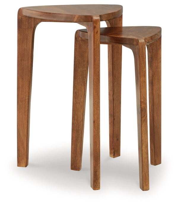 Brynnleigh - Medium Brown - Accent Table Set (Set of 2) - Image 3