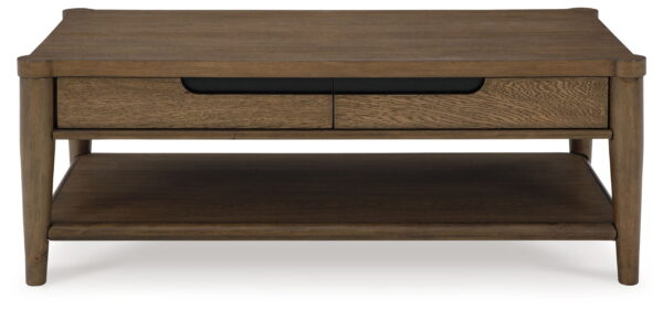 Roanhowe - Brown - Rectangular Cocktail Table - Image 4