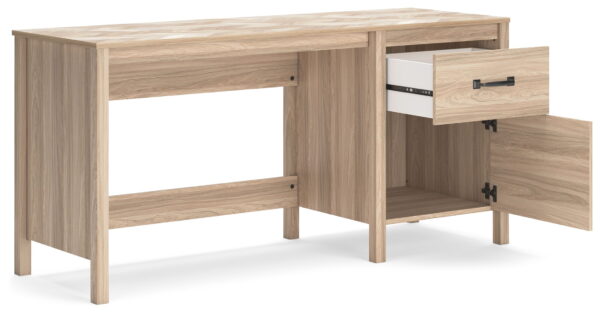 Battelle - Tan - Home Office Desk - Image 4