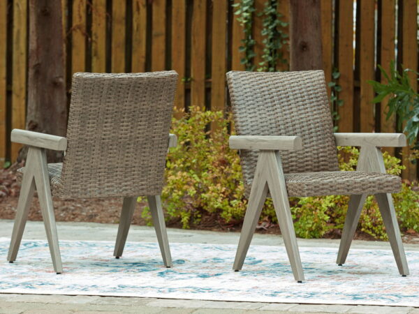 Cliff Trails - Beige - Arm Chair (Set of 2) - Image 2