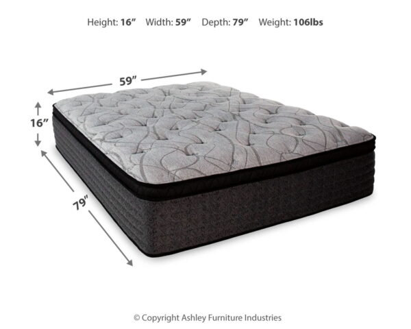 Hybrid 1600 - Euro Top Mattress - Image 3