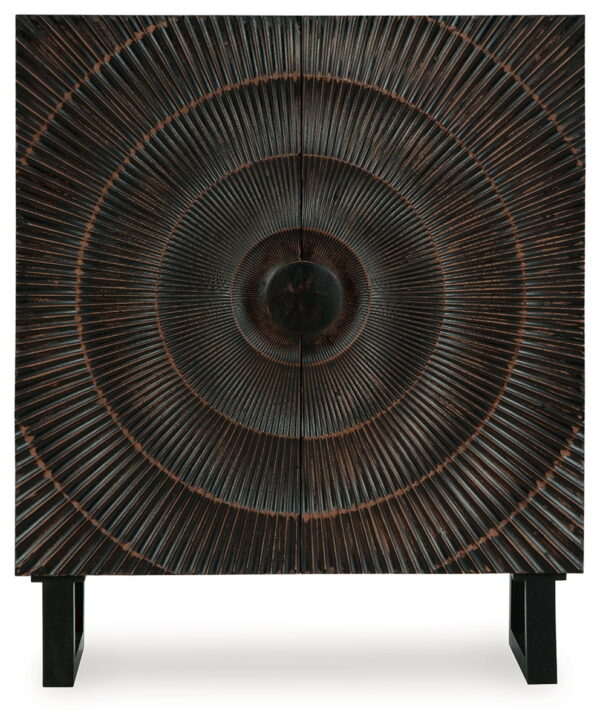 Fosterman - Distressed Black - Accent Cabinet - Image 4