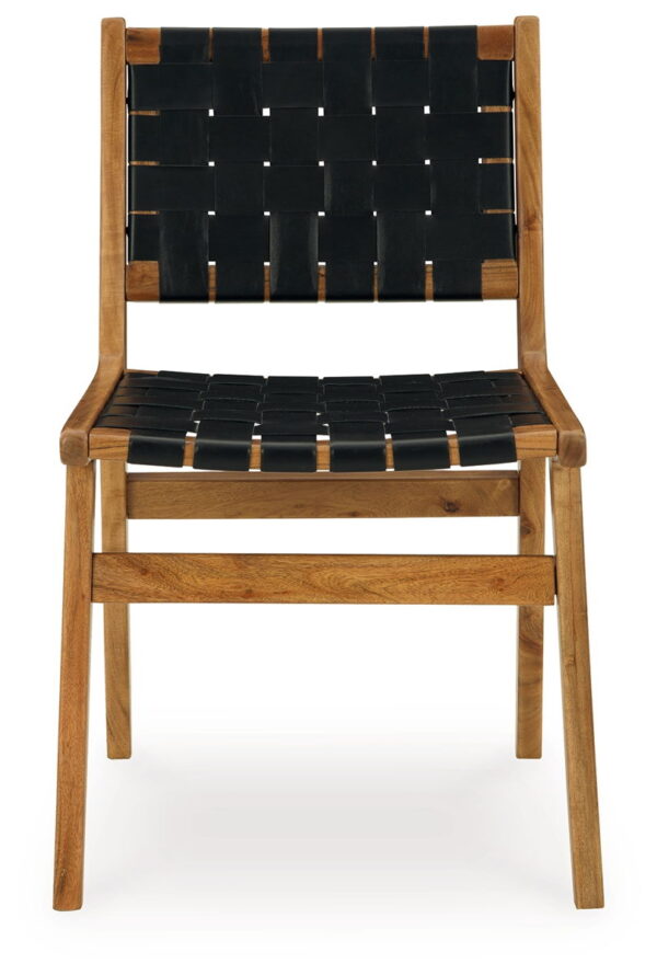 Fortmaine - Brown / Black - Dining Room Side Chair (Set of 2) - Image 2