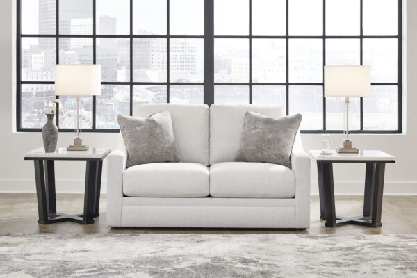 Maitelynn - Chalk - Loveseat - Image 3