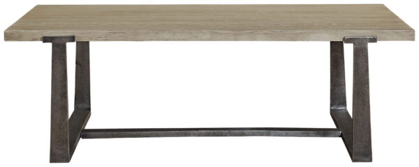 Dalenville - Gray - Rectangular Cocktail Table - Image 2