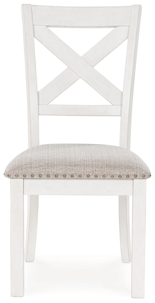 Robbinsdale - Antique White - Dining Upholstered Side Chair (Set of 2) - Image 4