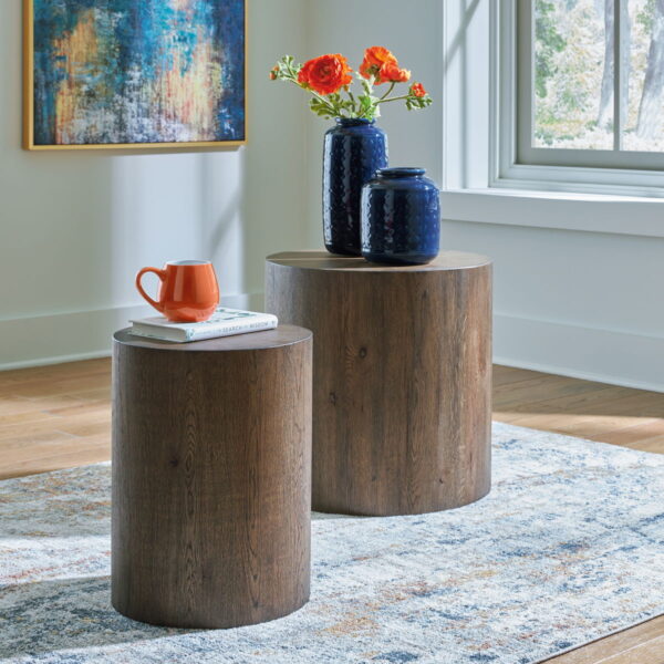 Cammund - Brown - Accent Table (Set of 2) - Image 4