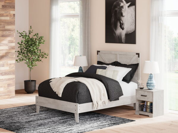 Shawburn - Platform Bed With Crossbuck Panel Headboard - Image 6
