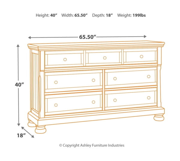 Flynnter - Sleigh Bedroom Set - Image 4