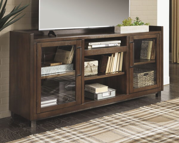 Starmore - Brown - XL TV Stand w/Fireplace Option - Image 2