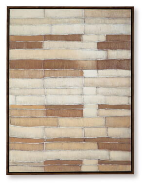 Kalanmore - Brown / Tan / White - Wall Art