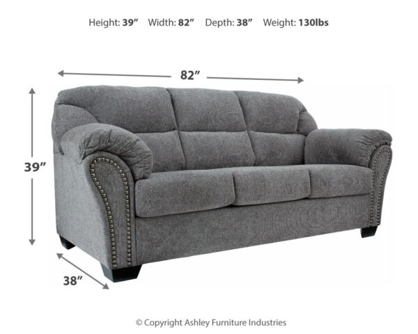 Allmaxx - Pewter - Sofa - Image 2