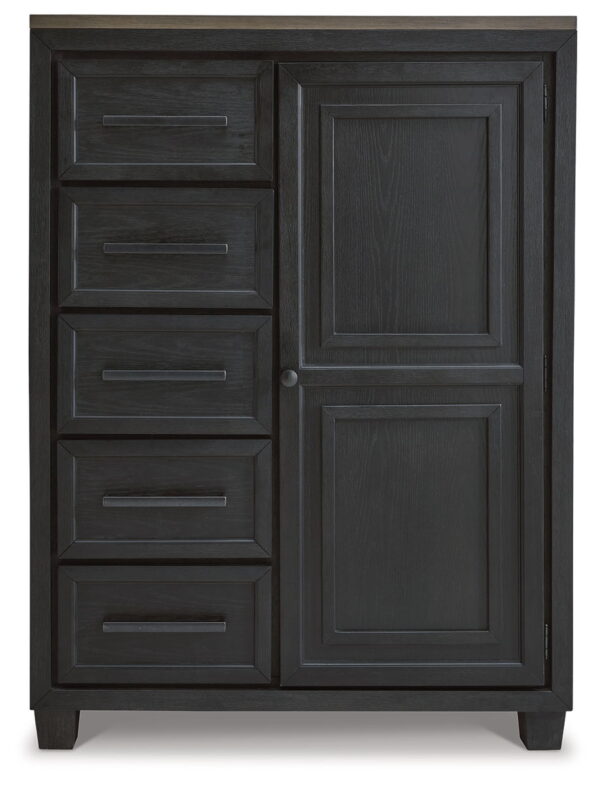 Foyland - Black / Brown - Door Chest - Image 3