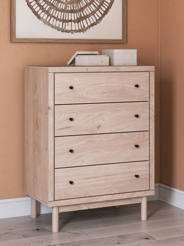 Arloster - Tan - Four Drawer Chest - Image 3