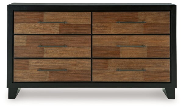 Kraeburn - Brown / Black - Dresser - Image 3