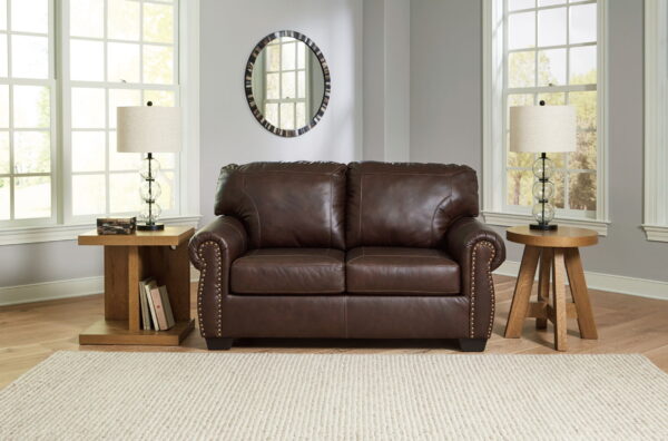Colleton - Dark Brown - Loveseat - Image 4