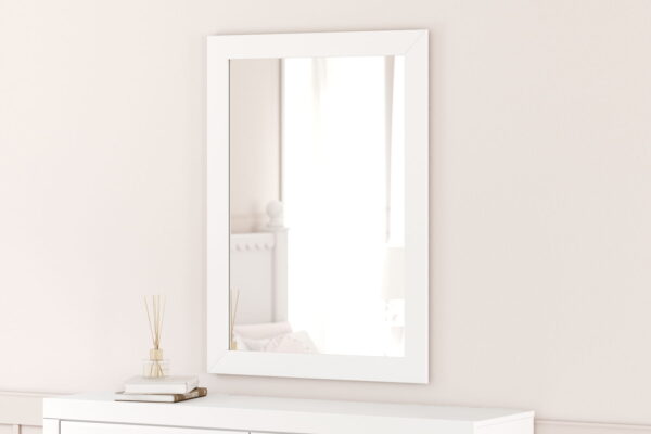 Mollviney - White - Bedroom Mirror - Image 2