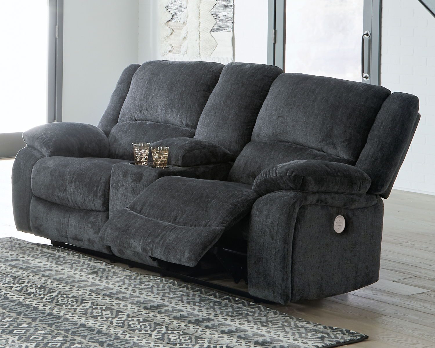 Draycoll - Reclining Loveseat - Image 7